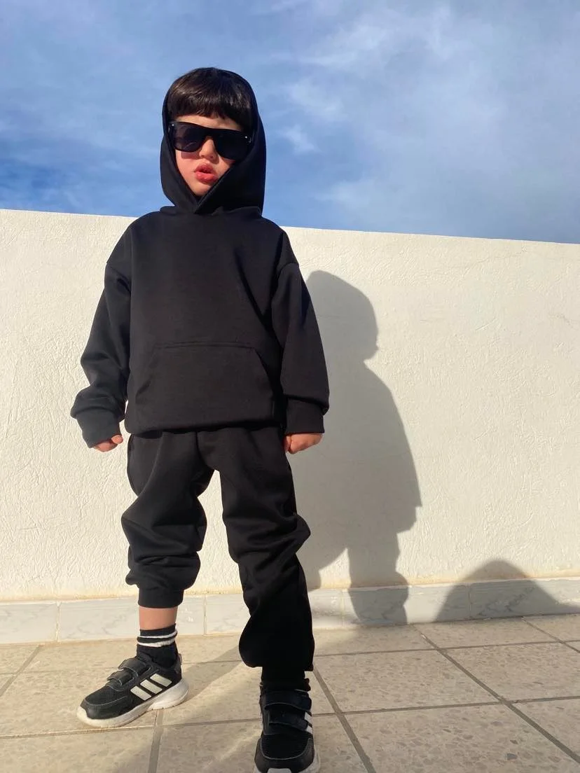 Jogging sweat à capuche et pantalon