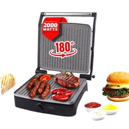 Itimat Grill Panini granit sans huile, grand modèle d