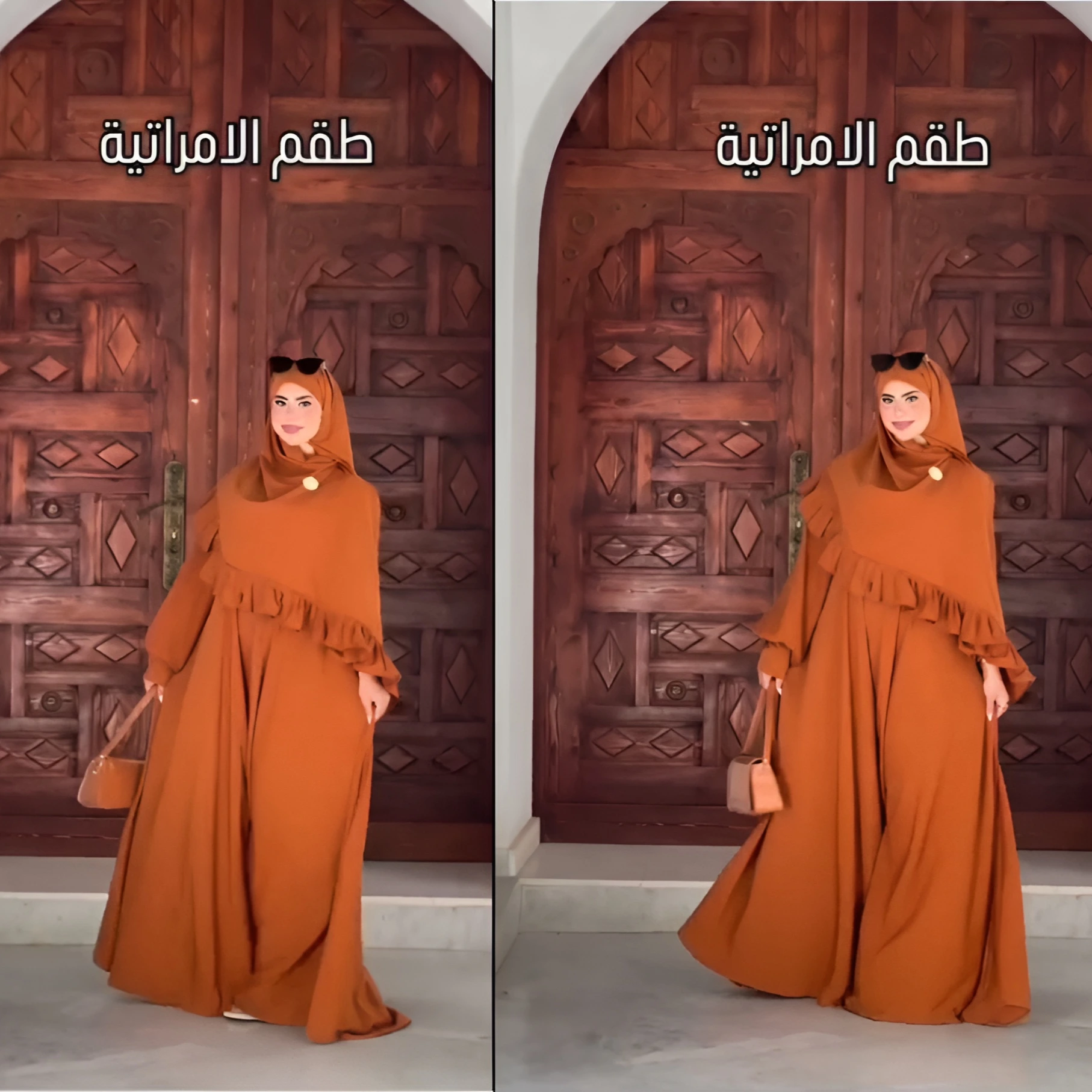 Abaya et foulard (ID216YS)