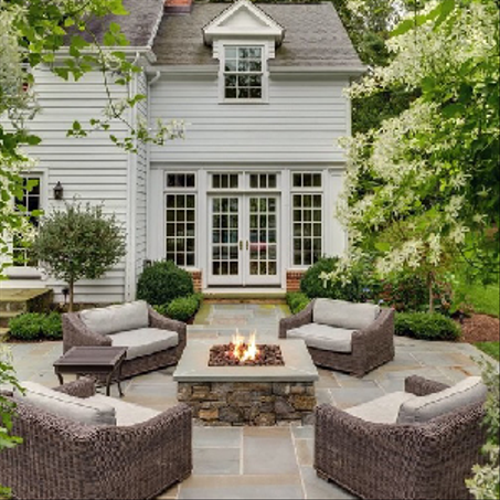 المنزل و الحديقة