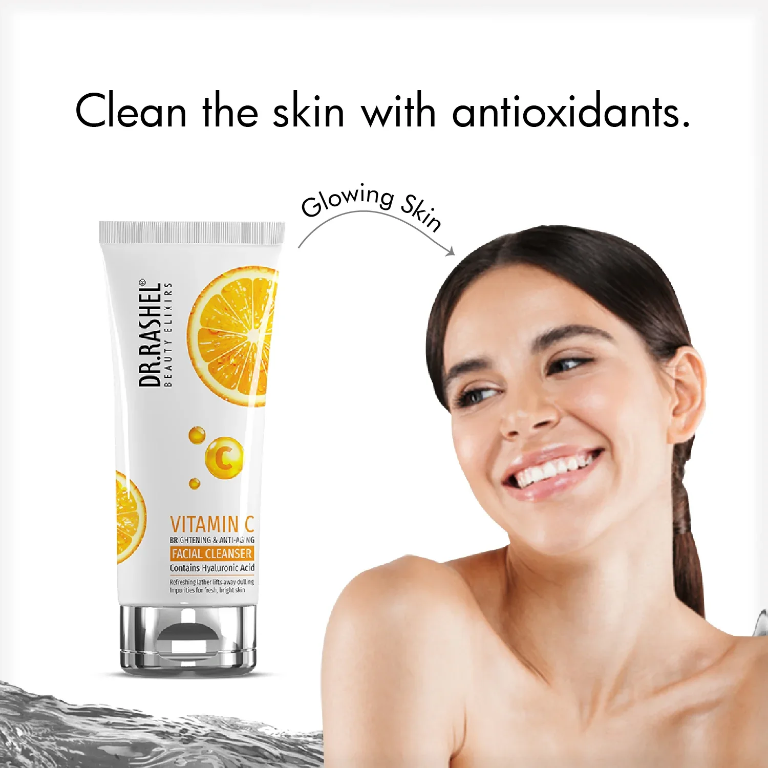 Vitamin c facial cleanser 80ml  غسول  فيتامين سي للوجه