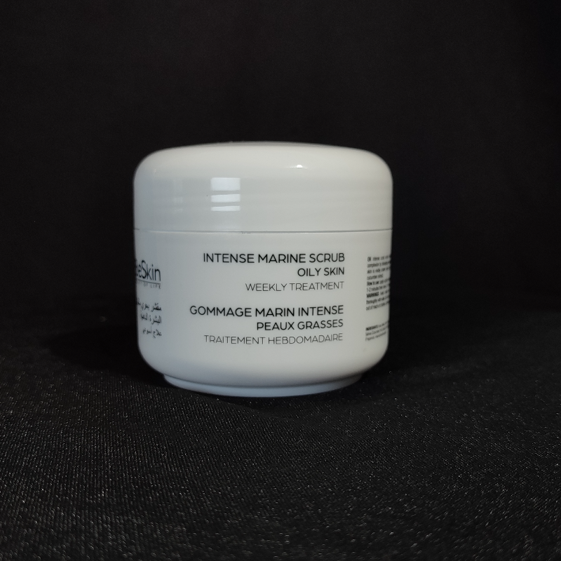 🌊✨ BeSkin iTense Marine Scrub For Oily Skin | مقشر بحري للبشرة الدهنية 🧴🐚