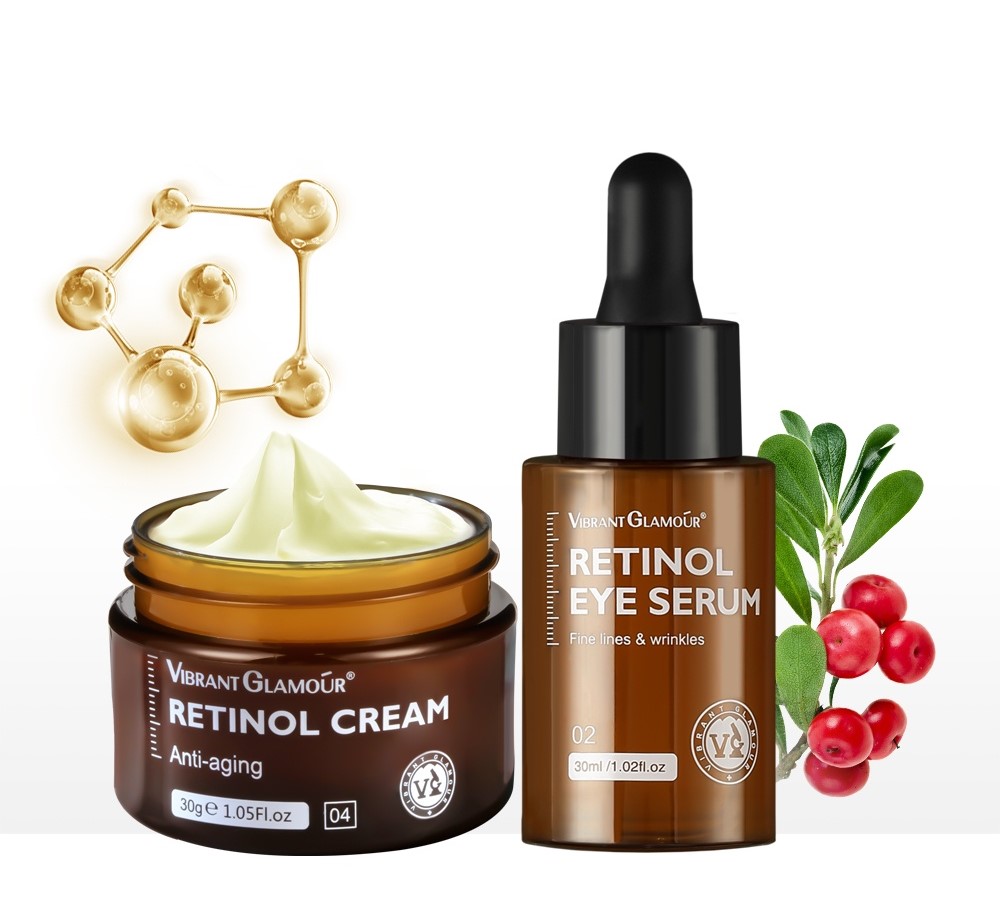 Retinol Cream + Retinol Eye Serum 🧴