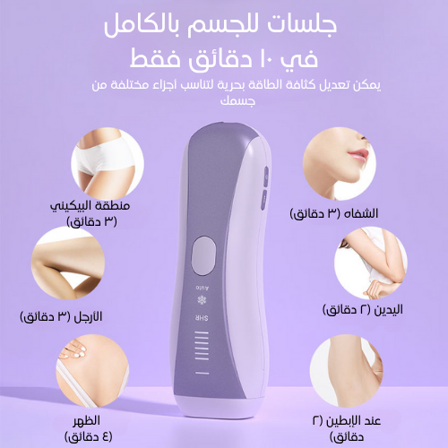 LumaGlow Air 90 - جهاز إزالة الشعر بتقنية متقدمة