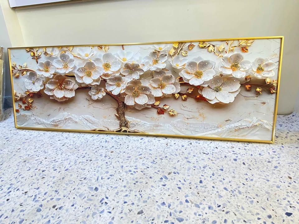 Pack de 3 Tableaux Dorés – Design Moderne et Élégant