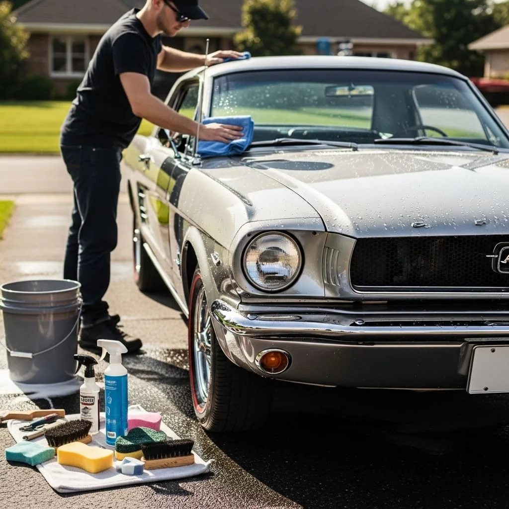 السيارات والتنظيف