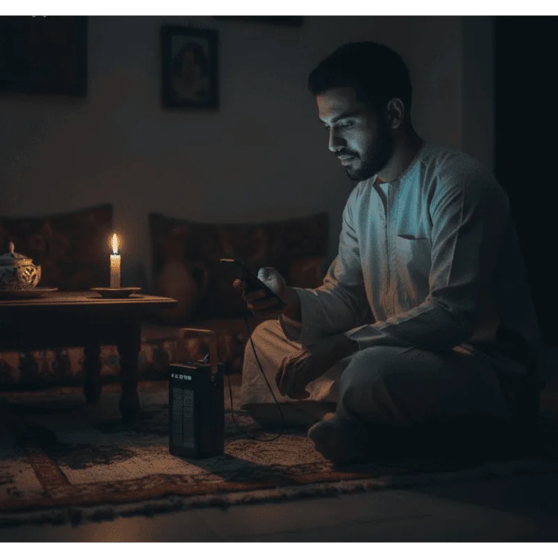 بطارية شحن شمسية 50000 mAh