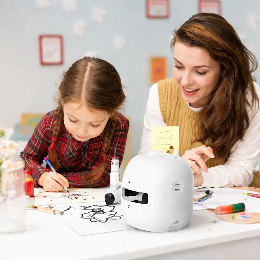 روبوت الرسم للأطفال – لعبة تعليمية ذكية لتطوير الإبداع والتركيز