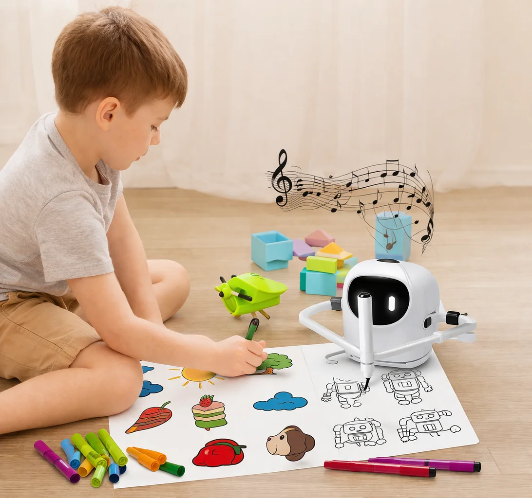 روبوت الرسم للأطفال – لعبة تعليمية ذكية لتطوير الإبداع والتركيز