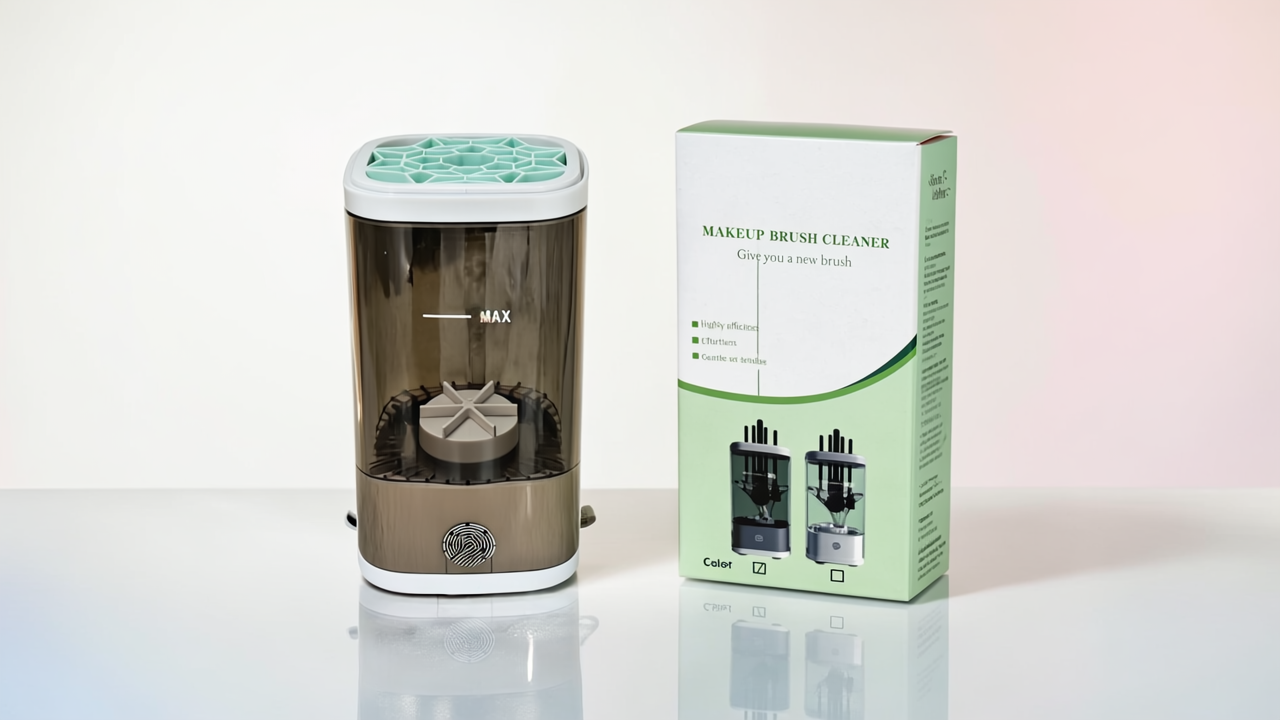 Nettoyeur 3-en-1 pour Pinceaux : Nettoyez et Désinfectez et sécher en  Un Instant !