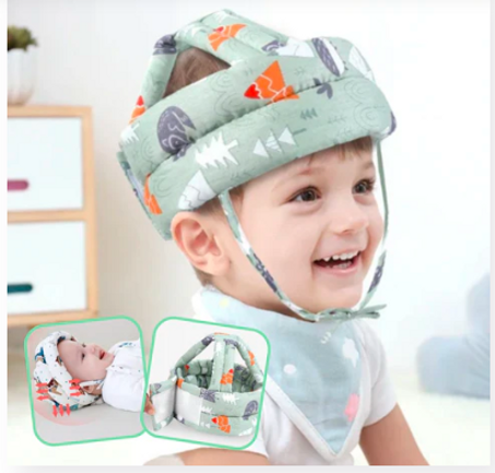 Casque de sécurité pour bébé réglable et Confortable