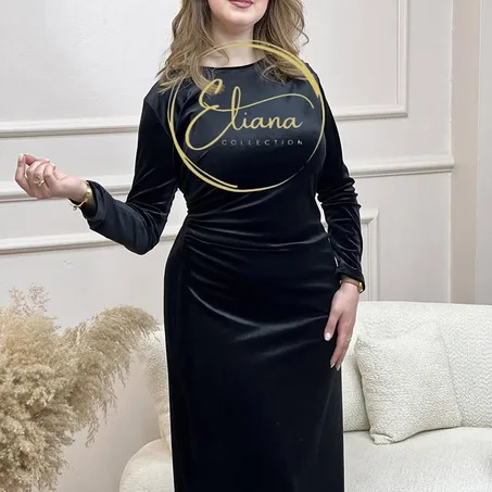 ROBE (sous abaya) Velour