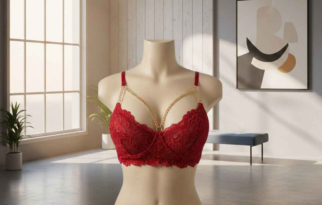 LINGERIE ROUGE 3 PIECES