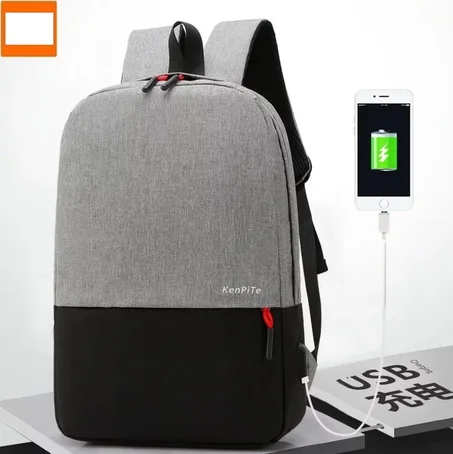 Smart cartable sac a dos unisexe avec port usb