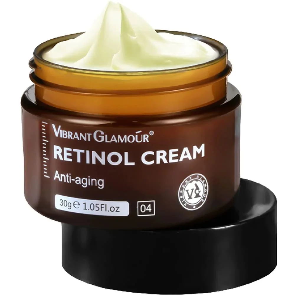 Vibrant Glamour - Retinol Cream, Crème Visage Anti-Âge - 30g