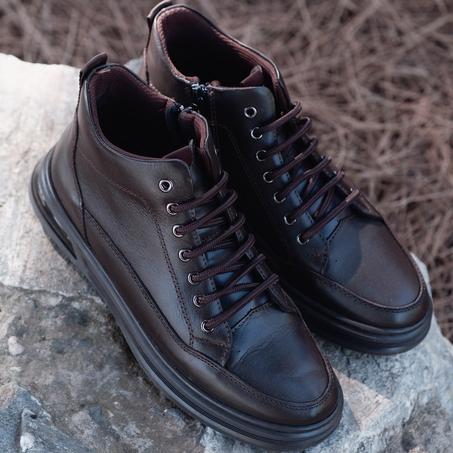 Aid ElAdha  Déstockage - Boots Dustin en cuir véritable quality prenium