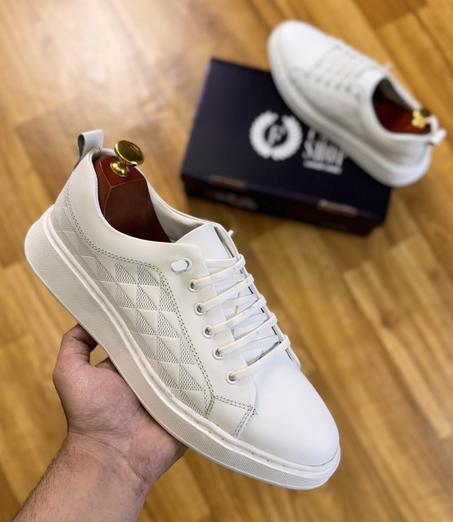 Aid ElAdha Déstockage -  A-50 Chaussure-Basket BLANCHE