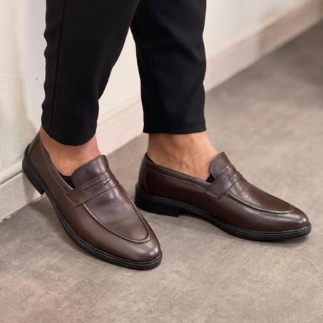 Aid ElAdha Déstockage - Mocassin College (Ref TL2) Cuir originale موكاسين كولاج الاصلي - FMKASHOES