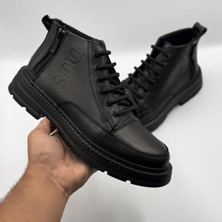 Boots Rock DUS - Importation en cuir véritable Durable