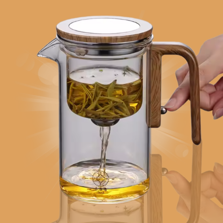 فنجان مقاوم للحرارة مع فيلتير مغناطيسي