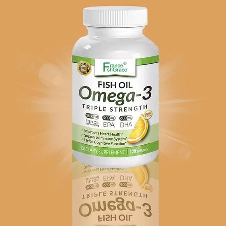 حبوب زيت السمك أوميغا 3