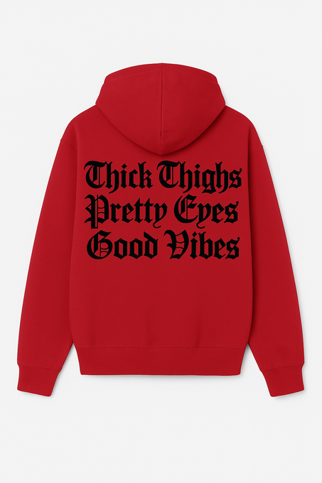 Damen Oversized Hoodie Spruch