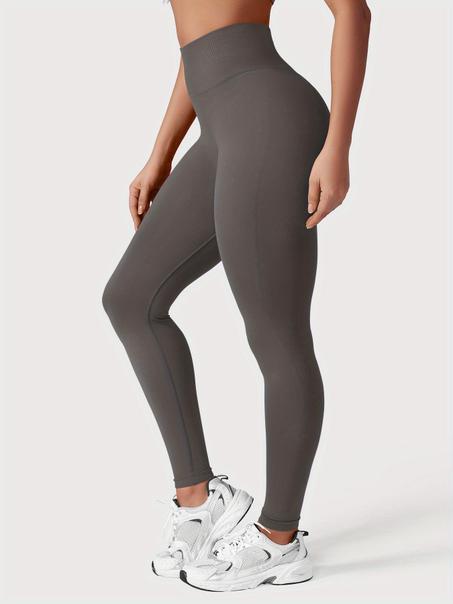 VOYJOY Nahtlose High-Waist Fitness Leggings Damen
