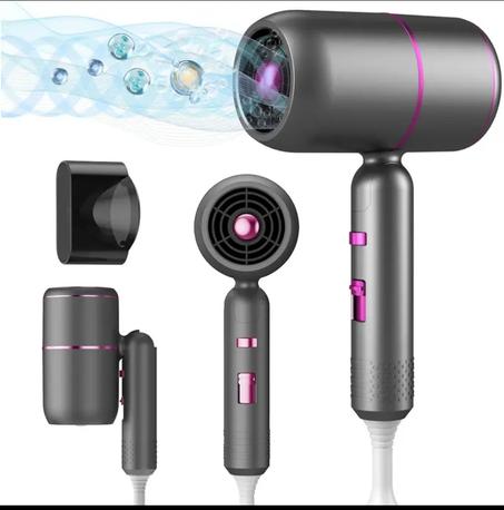 Leistungsstarker Ionen-Haartrockner – 5 Stufen, leise & ideal für Zuhause & Reise