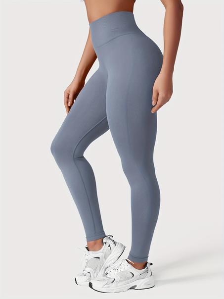 VOYJOY Nahtlose High-Waist Fitness Leggings Damen