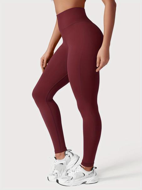 VOYJOY Nahtlose High-Waist Fitness Leggings Damen