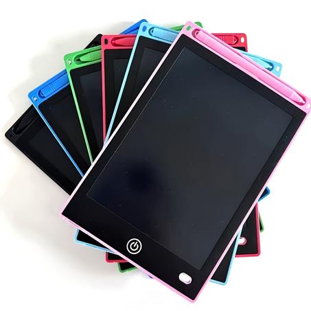6er-Set 8,5-Zoll-LCD-Schreibtafeln für Kinder – Kreativer Malspaß in 6 leuchtenden Farben