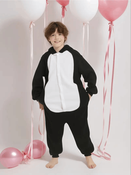 Pinguin Kinder Kigurumi Pyjama