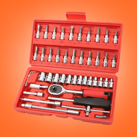 مجموعة مفاتيح وبراغي