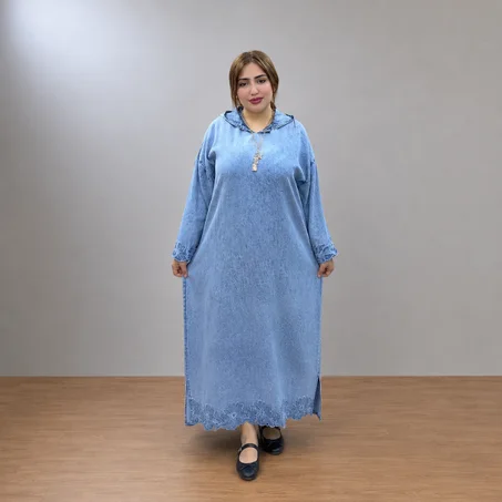 !جلابة جينز التنسيل الصيفية