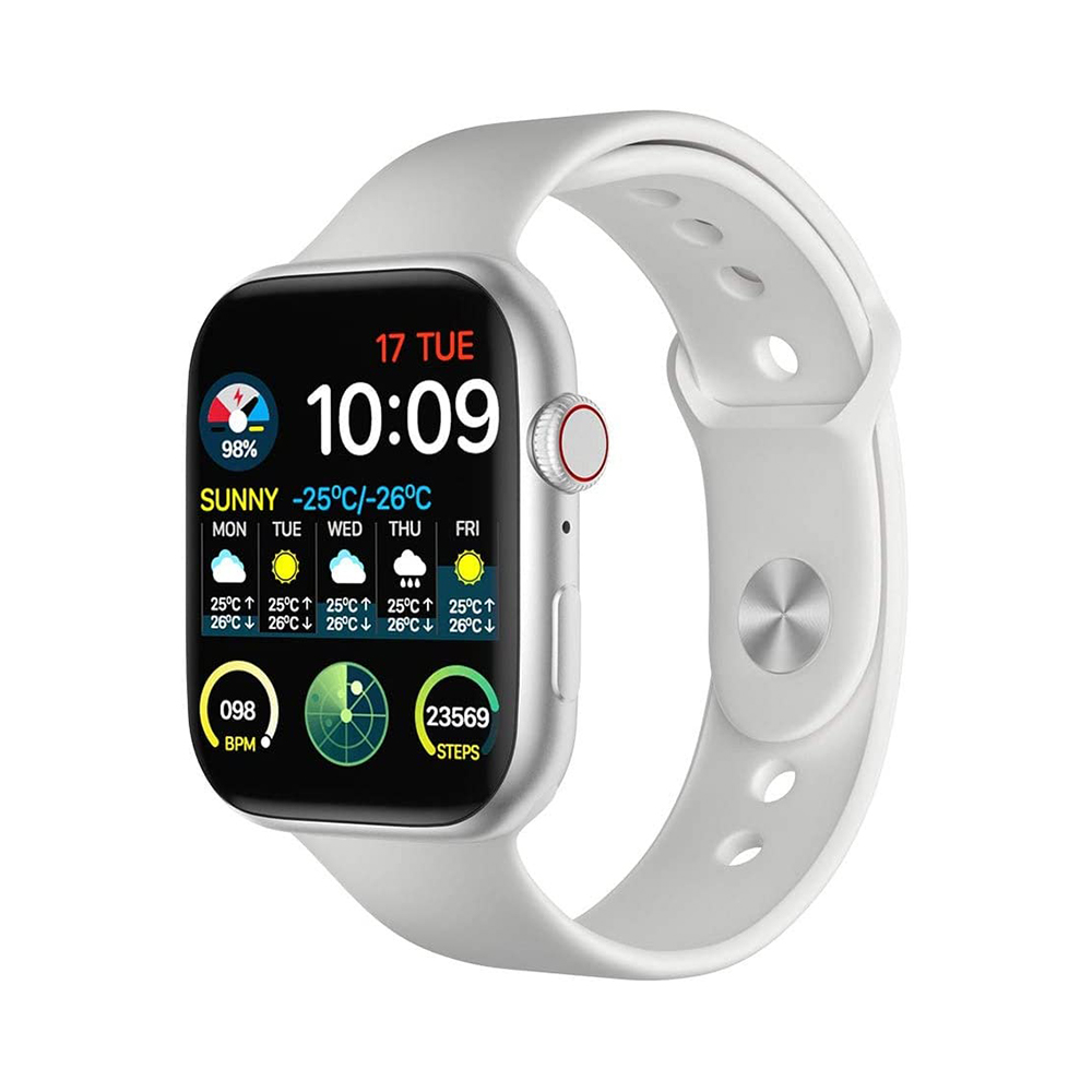 SMART WATCH fk88 اللون رمادى فاتح