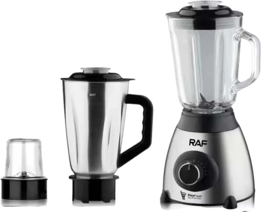خلاط و كبه مع مطحنه RAF 3 في 1 1000 وات