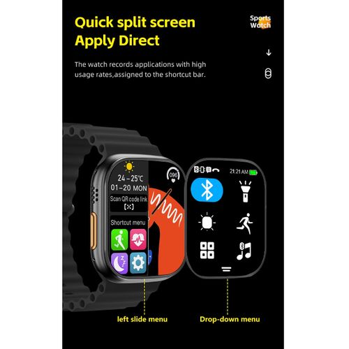 • Smart watch T900 Ultra 2