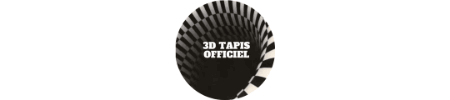 3D Tapis Officiel | Le vrai tapis vortex 3D | Vortex illusion rug n°1