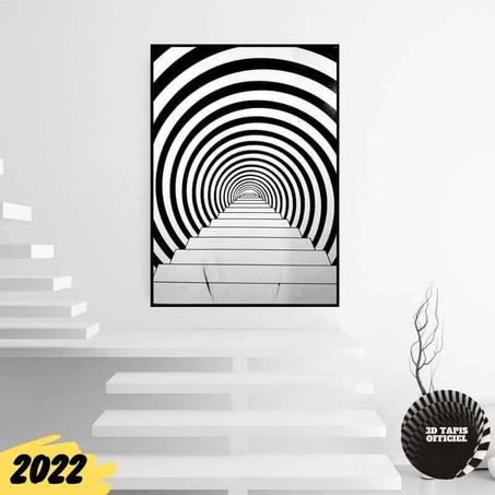 3D Tapis Officiel™-Tableau décoratif mural en vortex illusion 3D-3DTA002