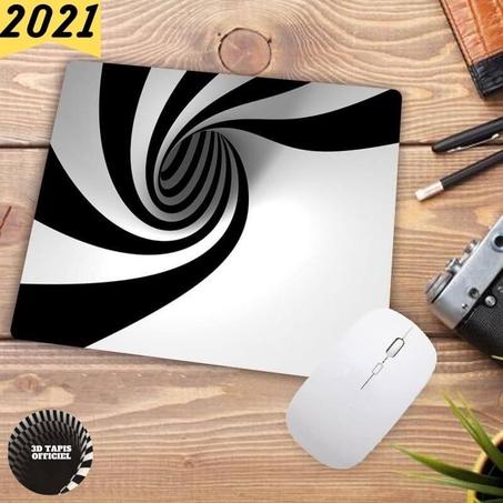 3D Tapis Officiel-Tapis de souris en vortex illusion 3D SII-220x180x2mm