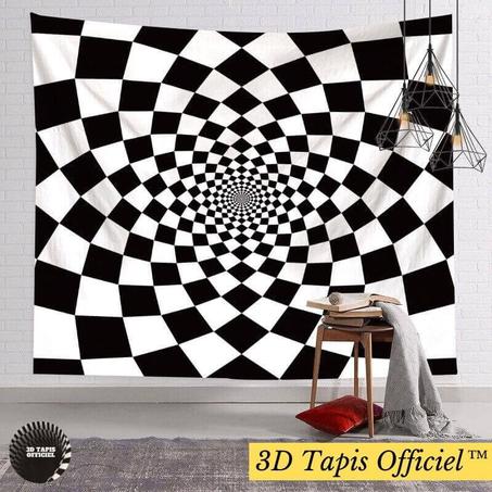 1 acheté+1 offert Tapisserie murale suspendue en vortex illusion 3D Style XIII