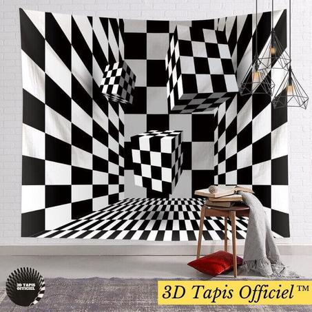 1 acheté+1 offert Tapisserie murale suspendue en vortex illusion 3D Style XIV