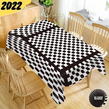 3D Tapis Officiel™-Nappe de Table en Vortex illusion 3D-Style III