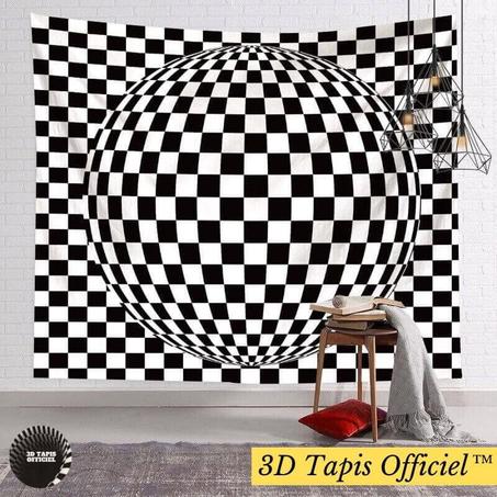 1 acheté+1 offert Tapisserie murale suspendue en vortex illusion 3D Style XVI