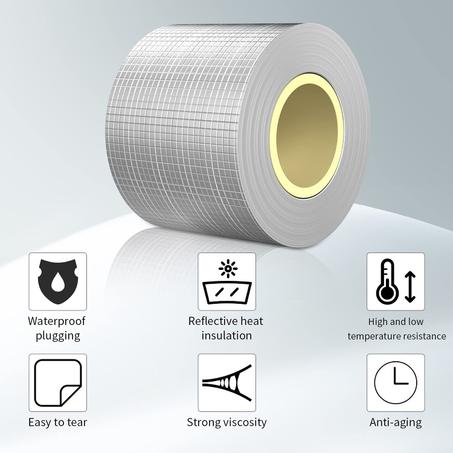 شريط الألومنيوم اللاصق  &  Aluminum Adhesive Tape