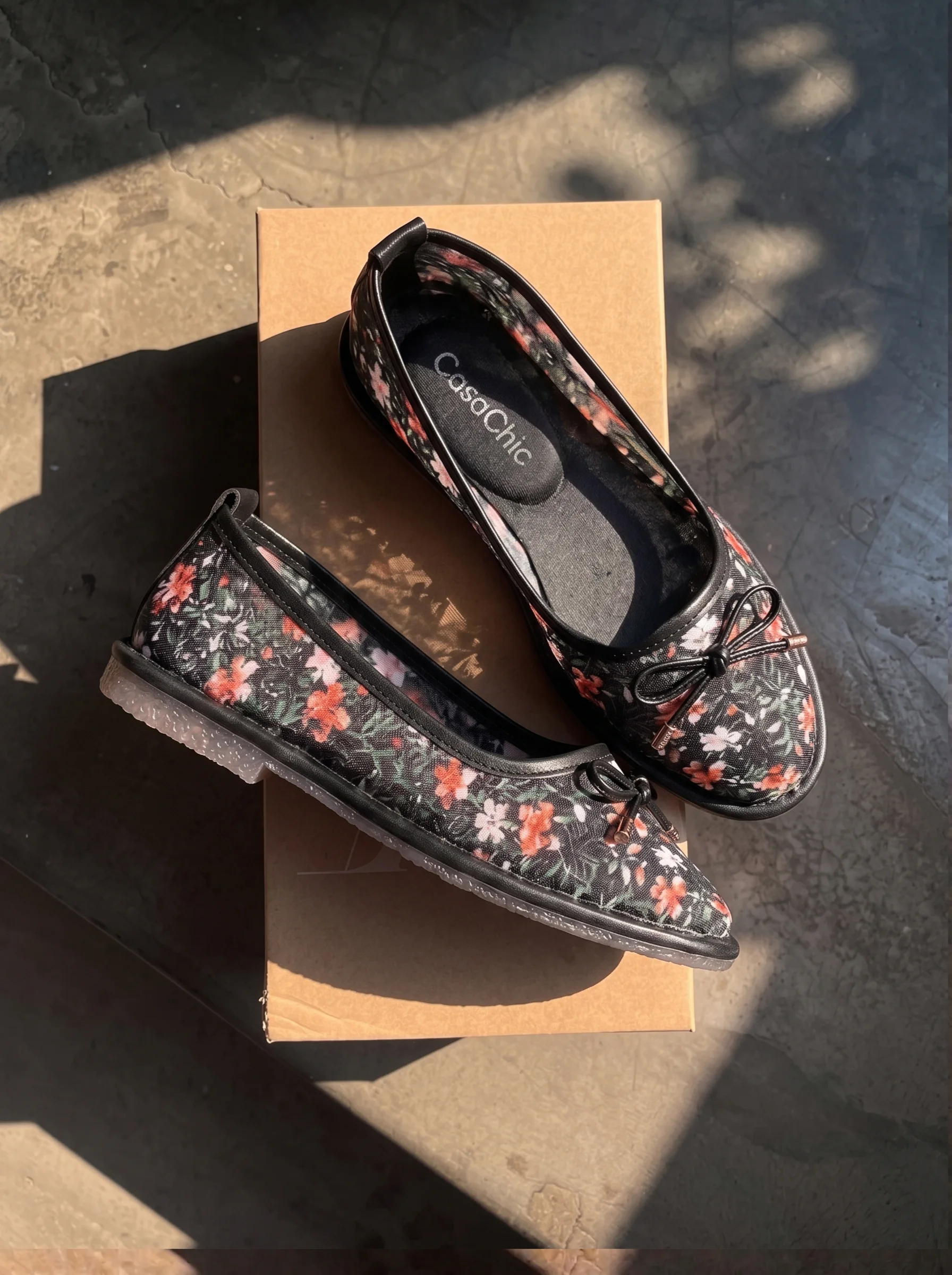Ballerine Fleurie