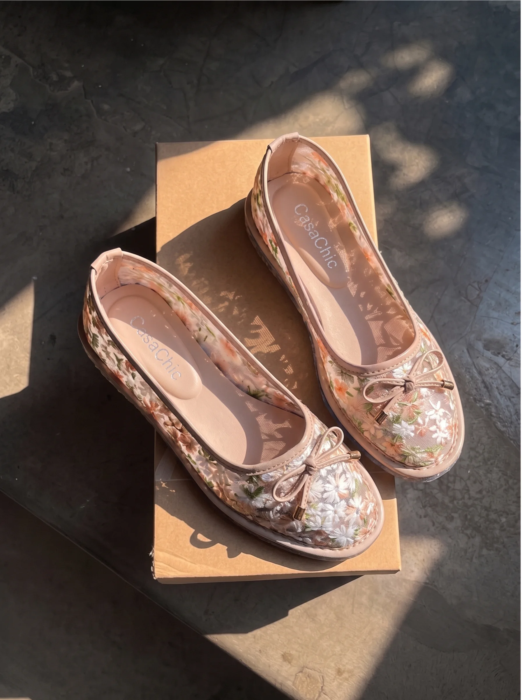 Ballerine Fleurie
