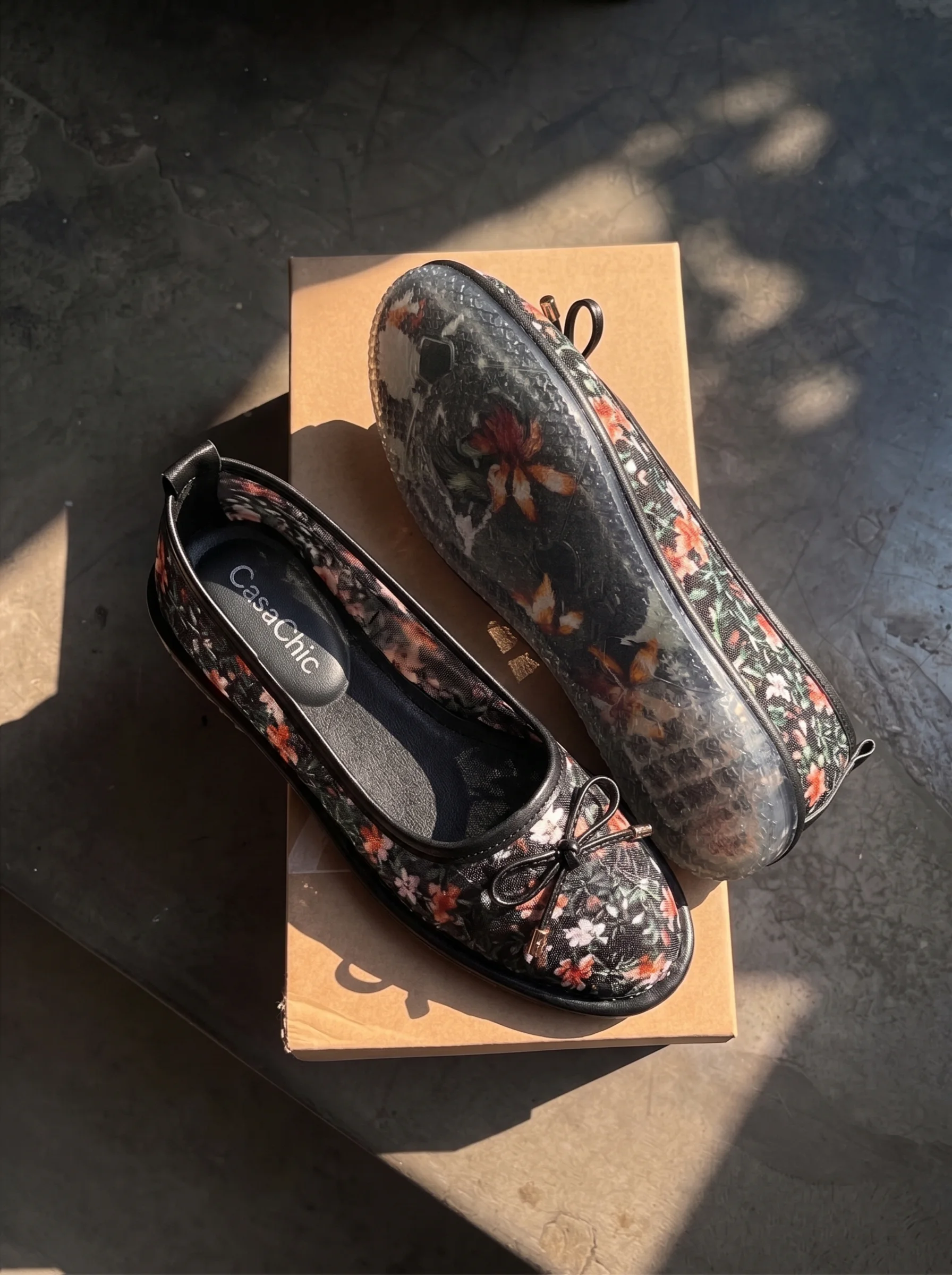 Ballerine Fleurie