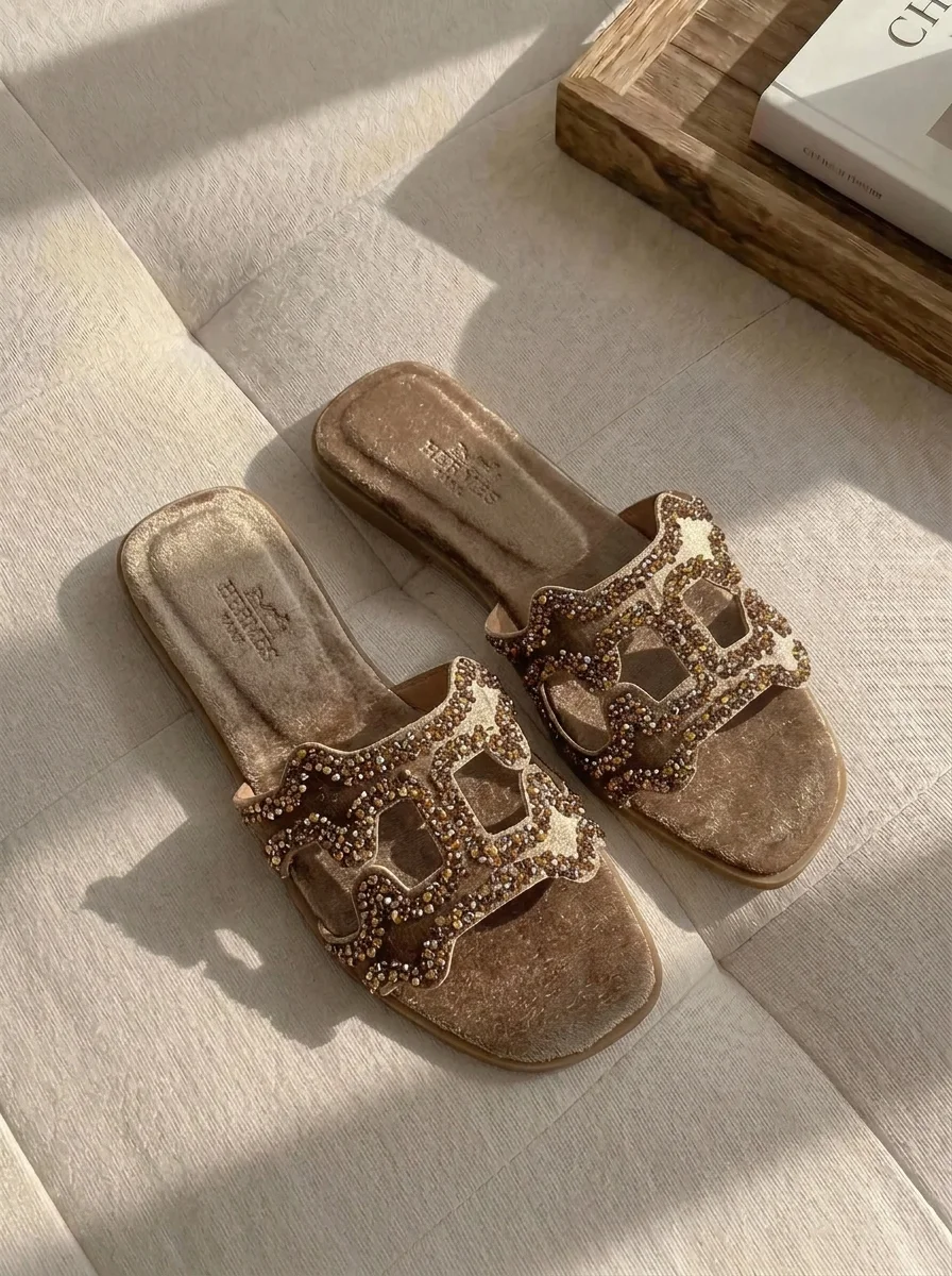 Sandale Velours