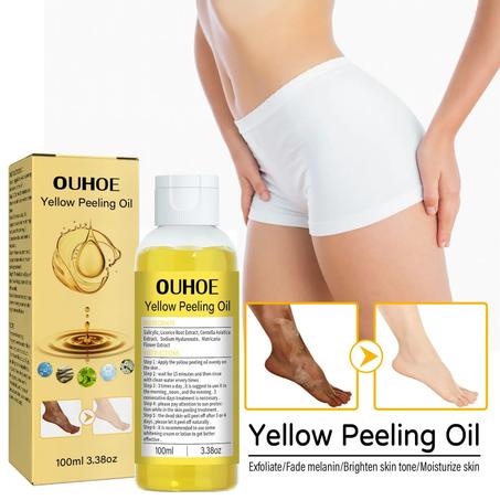 Yellow Peel Oil - زيت التقشير الأصفر